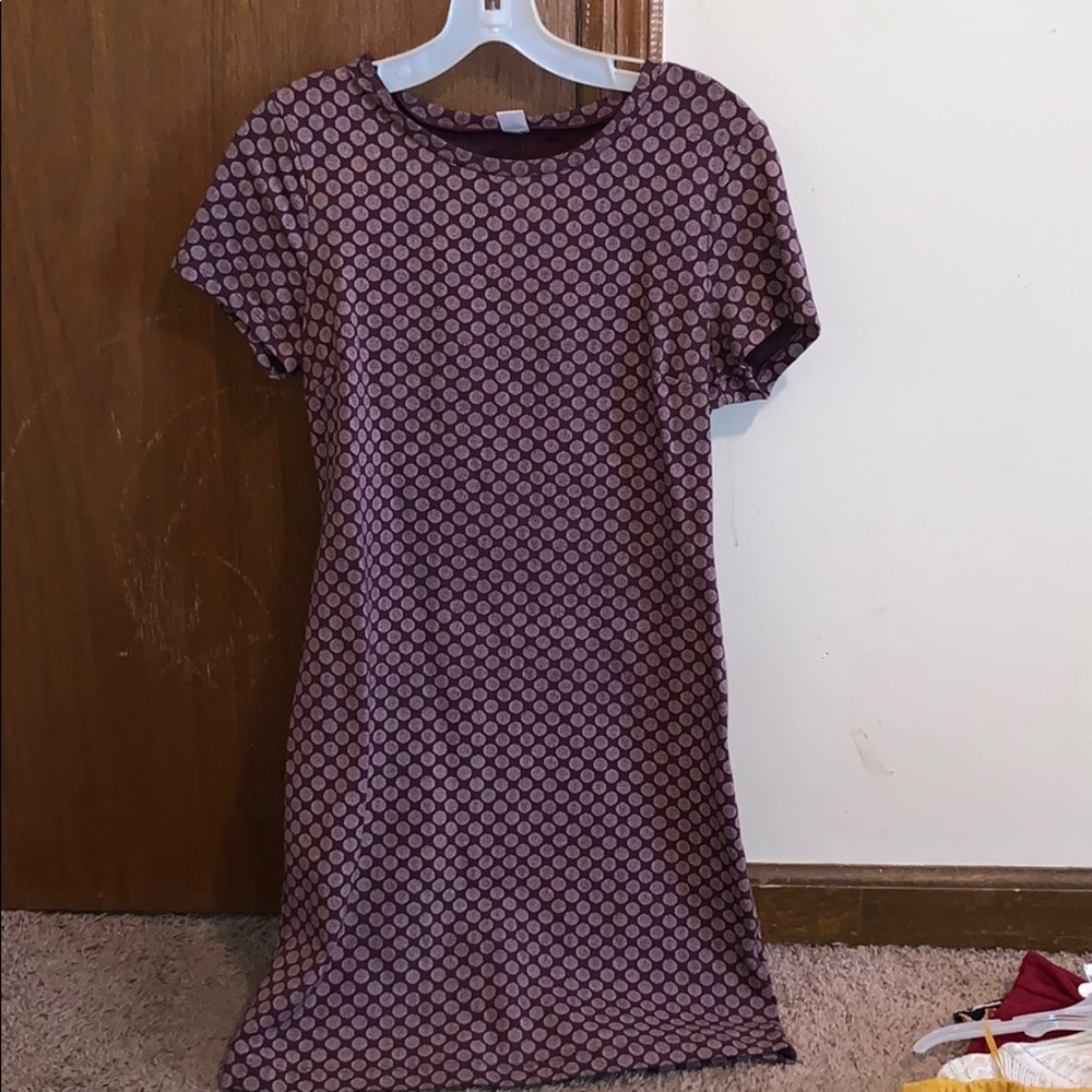 Maroon dress
